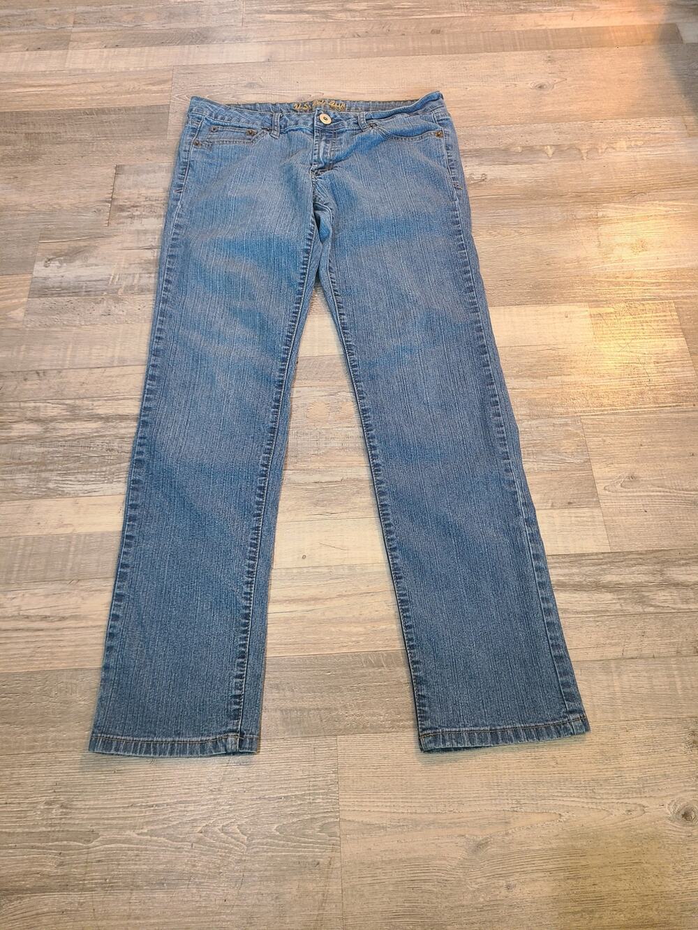 U.S. polo assn. size 11/12 women's straight leg jeans